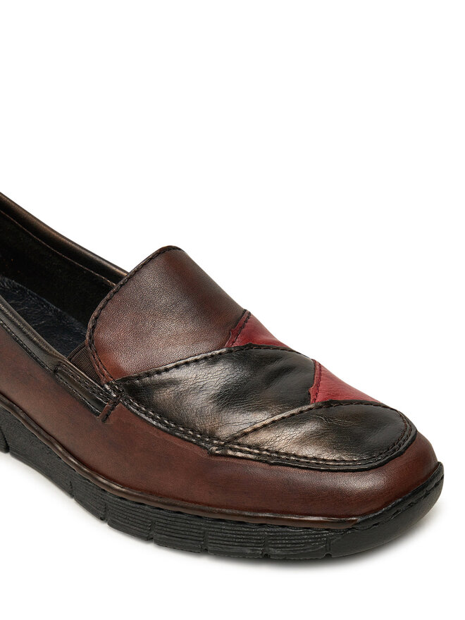 Rieker Μοκασίνια Rieker 53785-25 Καφέ