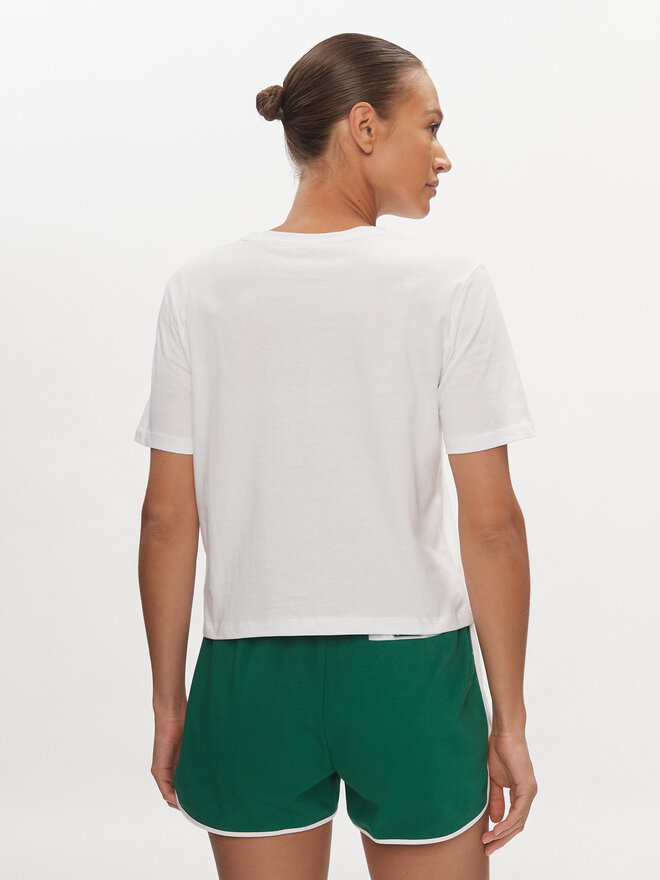Guess Guess Camiseta Kiara V4GI18 I3Z14 Blanco Boxy Fit