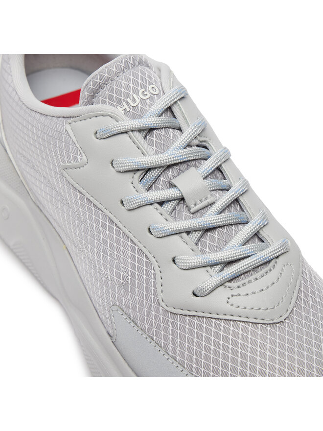 HUGO Tenisice Hugo Leon Runn Ripstop 50517154 Srebrna