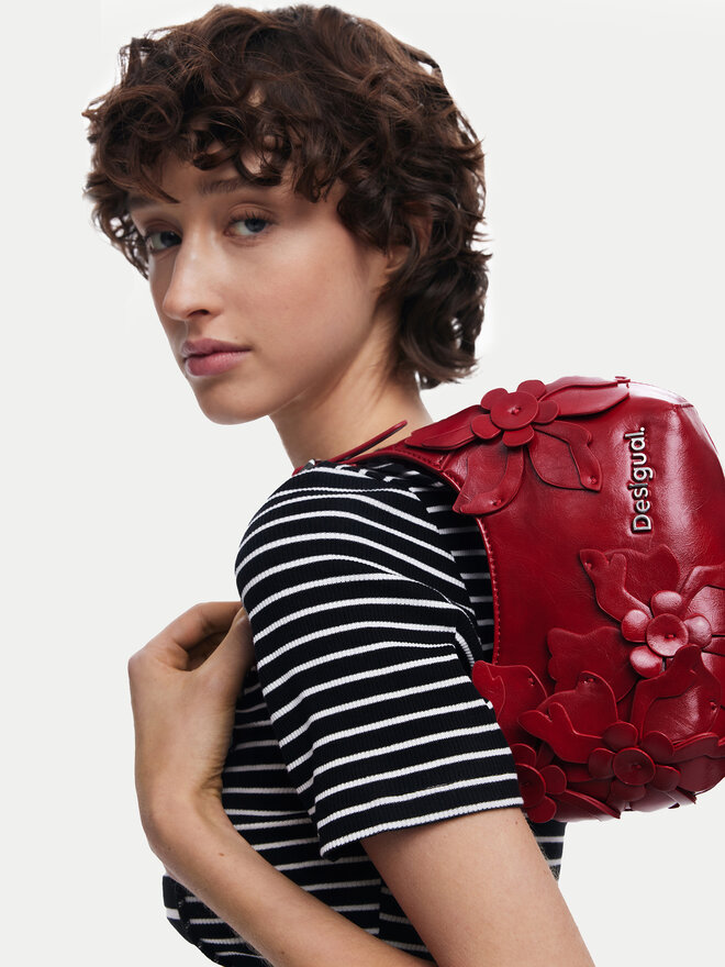 Desigual Ročna torba Desigual 25WAXPC9 Rdeča