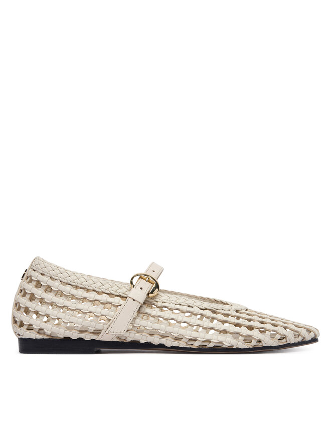 Tommy Hilfiger Ballerinas Tommy Hilfiger Mary Jane Ballerinas FW0FW09244 Creme