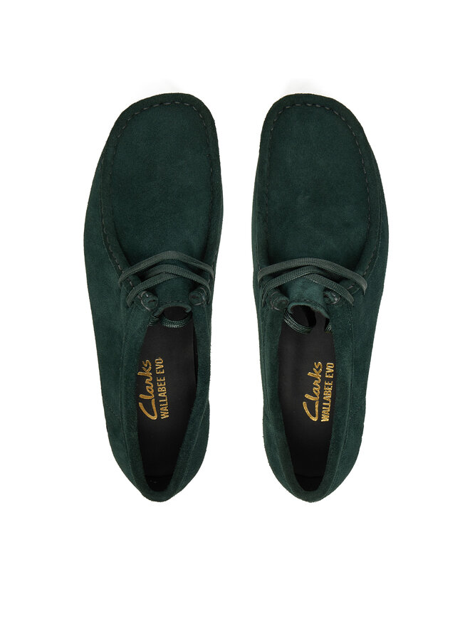 Clarks Туфлі Clarks WallabeeEVOSh 26184613 Зелений