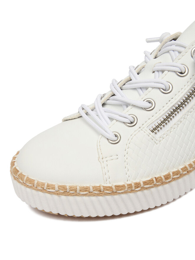 Rieker Sneakers aus Stoff Rieker M2940-80 Weiß