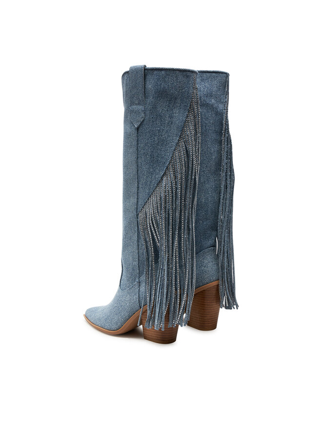 Steve Madden Cowboystiefel Steve Madden Bravados Boot SM11002945-04004-48K Blau