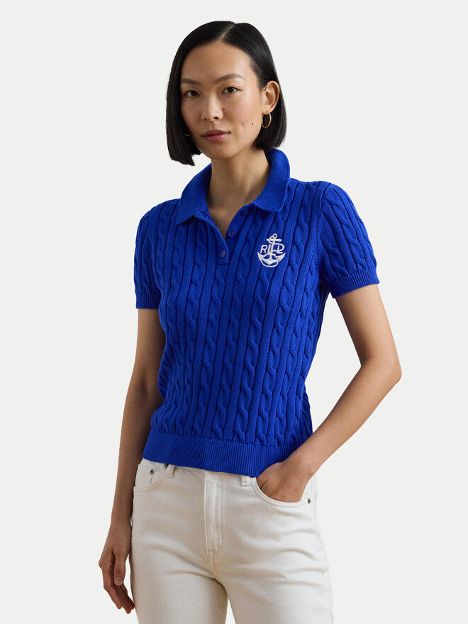 LAUREN RALPH LAUREN LAUREN RALPH LAUREN Polo marškinėliai 200957581002 Mėlyna Slim Fit