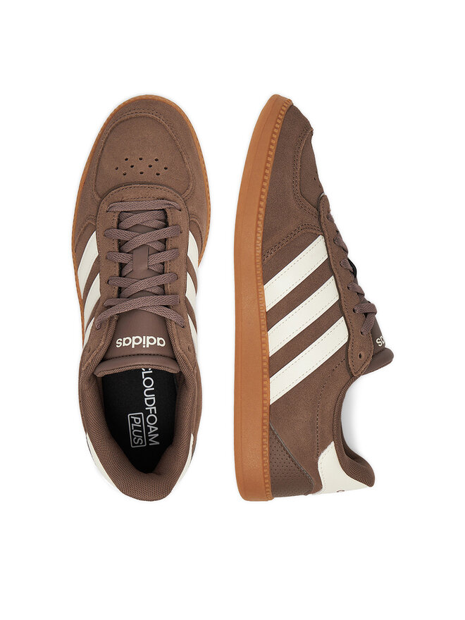 adidas Sneakersy adidas BREAKNET SLEEK JR6905 Brązowy