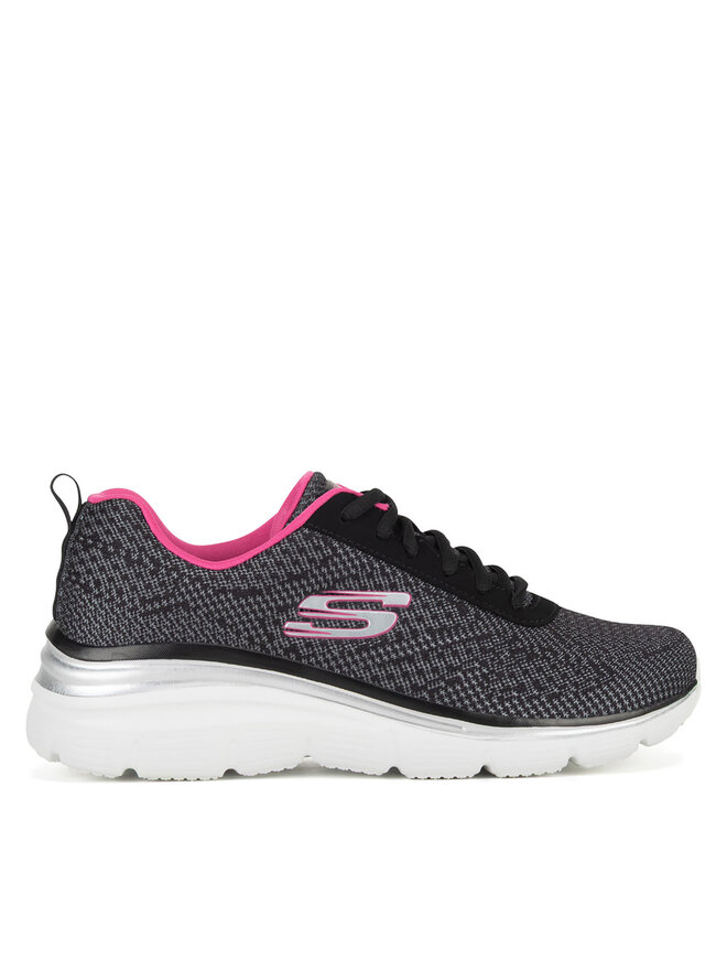 Skechers Sneakers Skechers FASHION FIT - BOLD BOUNDARIES 12719 BKHP Negru