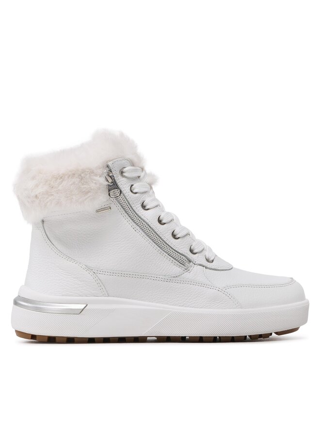 Geox Polokozačky Geox D Dalyla B Abx A D26QSA 00046 C1000 Bílá