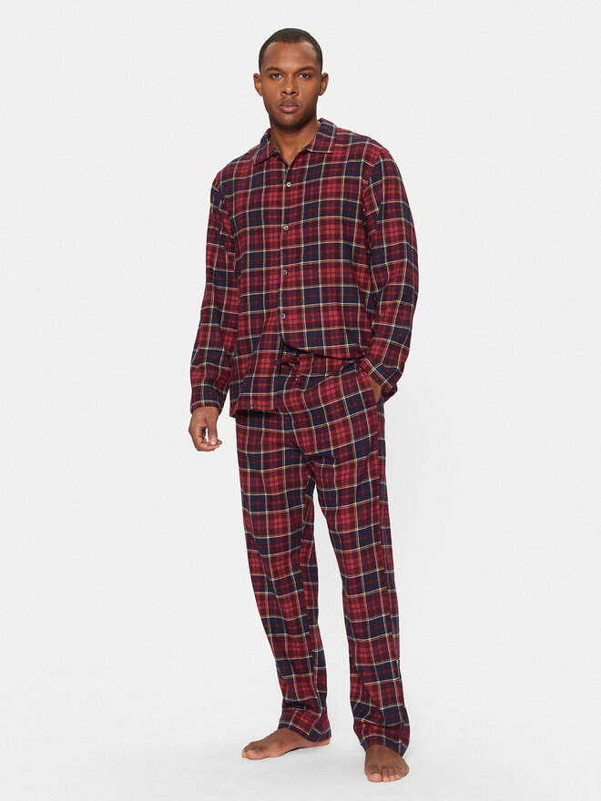 Gap Gap Pyjama 646680-00 Rot Relaxed Fit