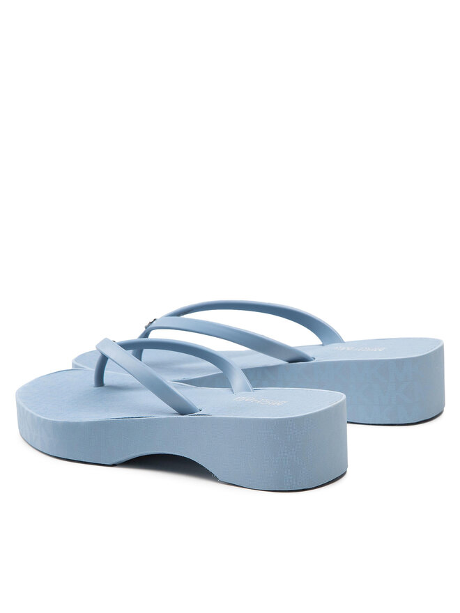 MICHAEL Michael Kors Zehentrenner MICHAEL Michael Kors Lilo Flip Flop 40R2KIFA1Q Blau