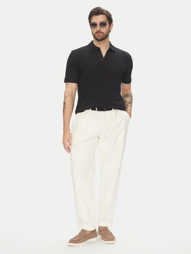 Marc O'Polo Marc O'Polo Polo 524 3021 53176 Μαύρο Regular Fit