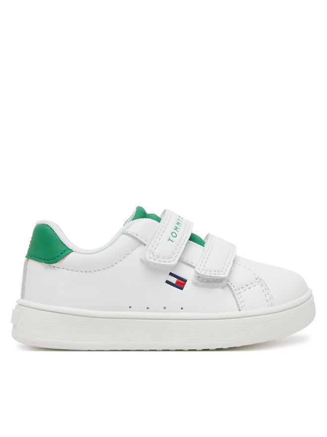 Tommy Hilfiger Sneakers Tommy Hilfiger Low Cut Velcro Sneaker T1X9-33836-1355 M Weiß
