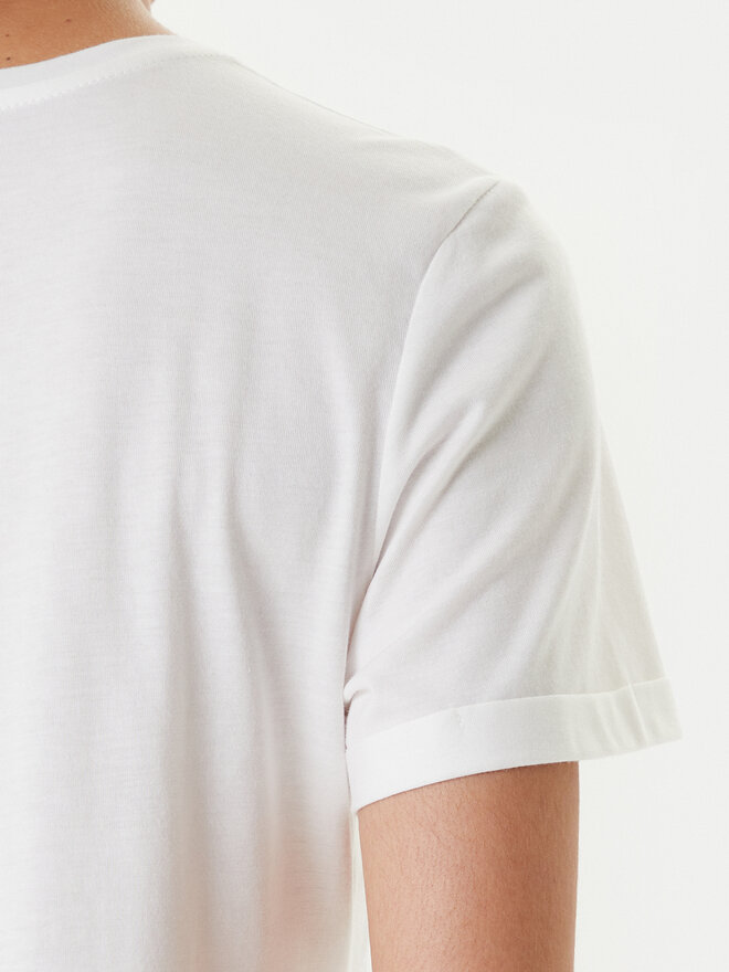 Morgan Morgan Camiseta 251-DVIBES Blanco Regular Fit