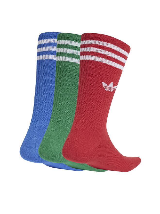adidas 3 pár uniszex hosszú szárú zokni adidas High Crew JJ1985 Színes