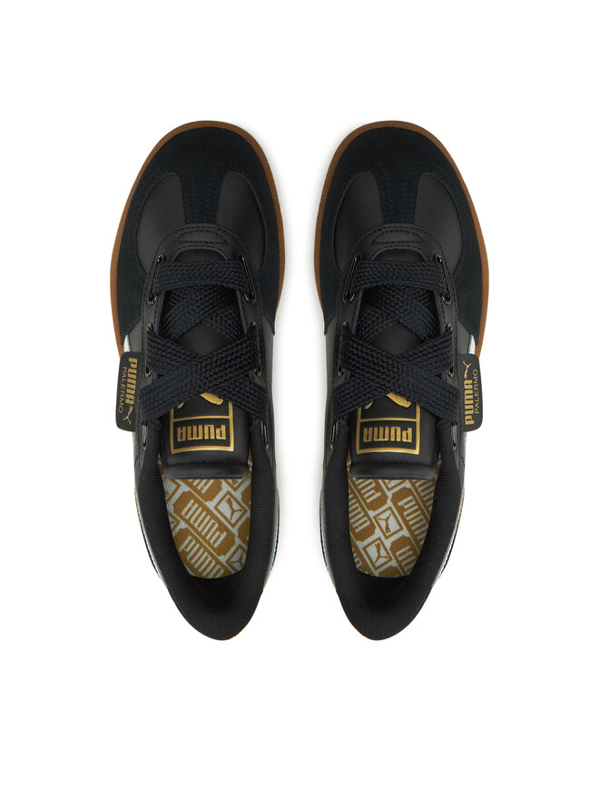 Puma Sneakersy Puma Palermo Wide Lace 40210902 Czarny