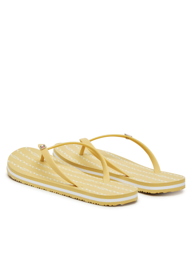 Tommy Hilfiger Flip-flops Tommy Hilfiger FW0FW08518 Sárga