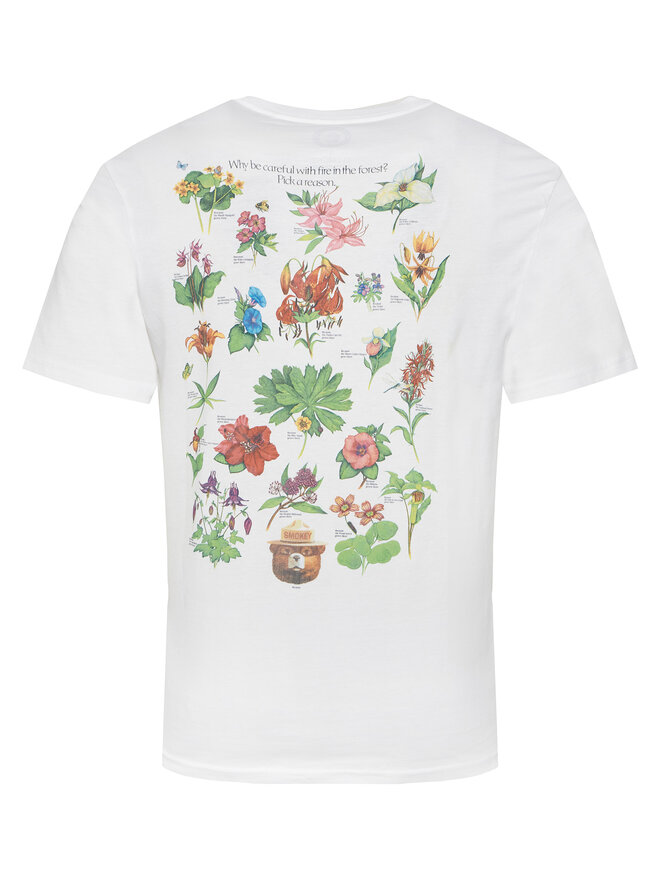 Element Element T-Shirt Sbxe Bee ELYZT00487 Weiß Regular Fit