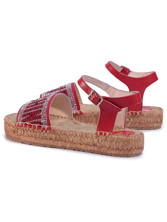LOVE MOSCHINO Alpargatas LOVE MOSCHINO JA16053G0AJA0500 Rojo