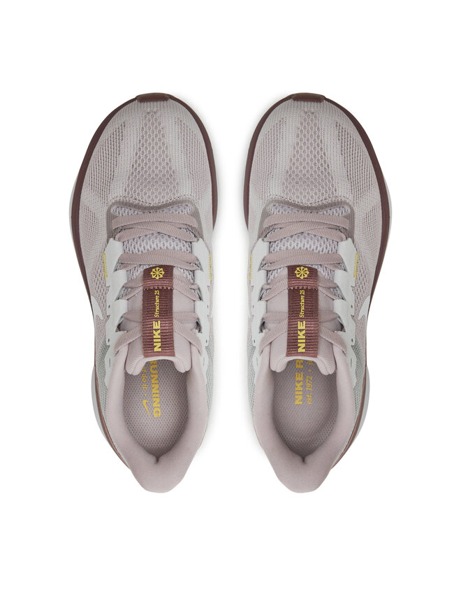 Nike Buty do biegania Nike Air Zoom Structure 25 DJ7884 010 Beżowy