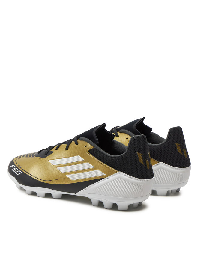 adidas Buty do piłki nożnej adidas F50 League 2G/3G Ag Messi JH9627 Beżowy