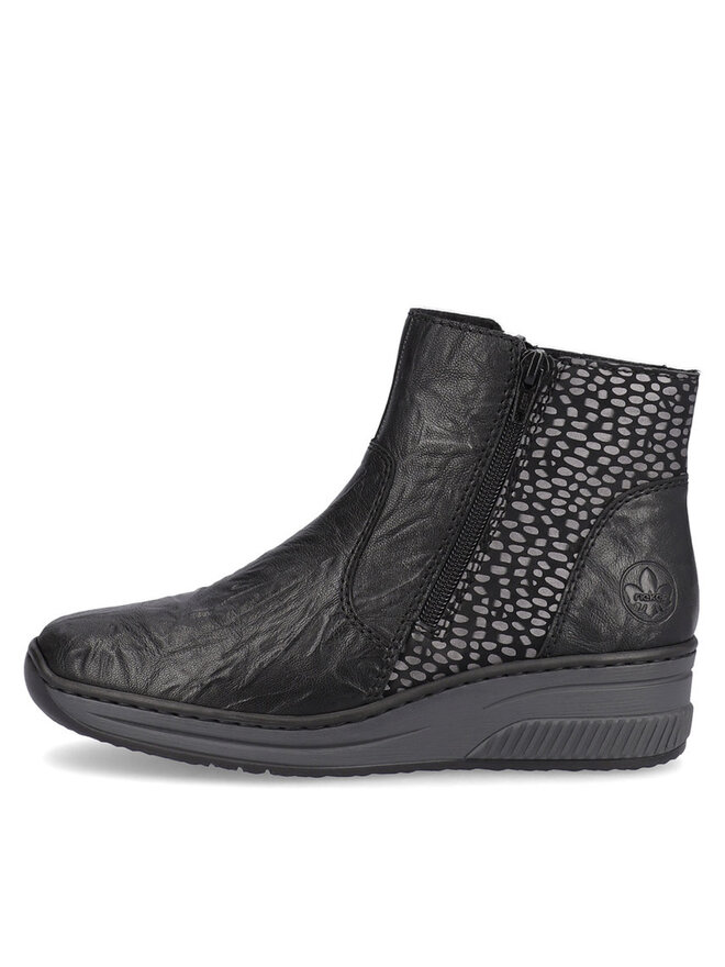 Rieker Botine Rieker 48759-00 Negru