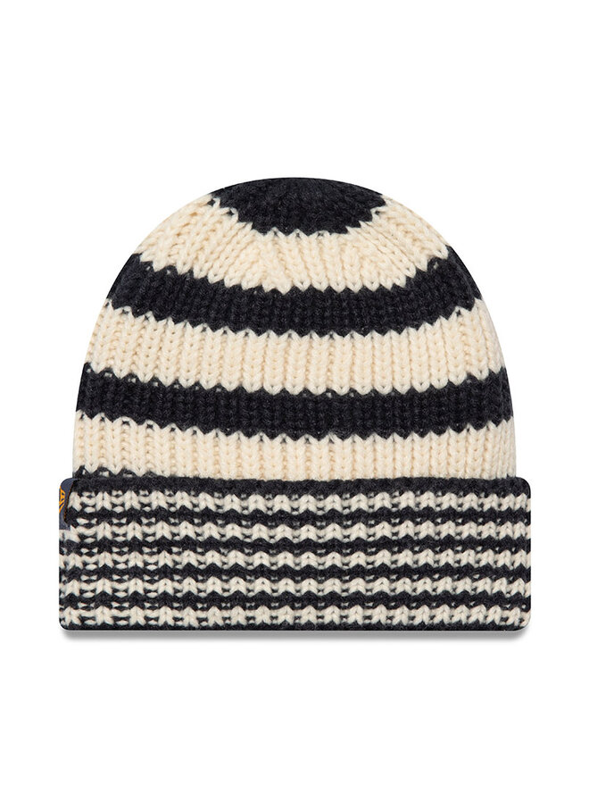 New Era Σκούφος New Era Ne Stripe Knit Bean 60565460 Μαύρο
