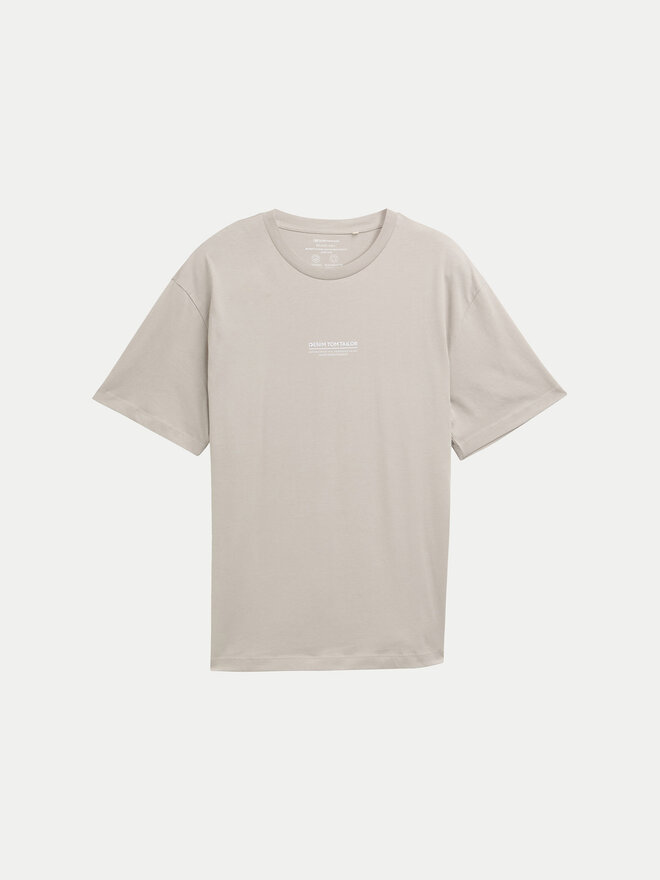 Tom Tailor Denim Tom Tailor Denim T-Shirt 1045021 Grau Relaxed Fit
