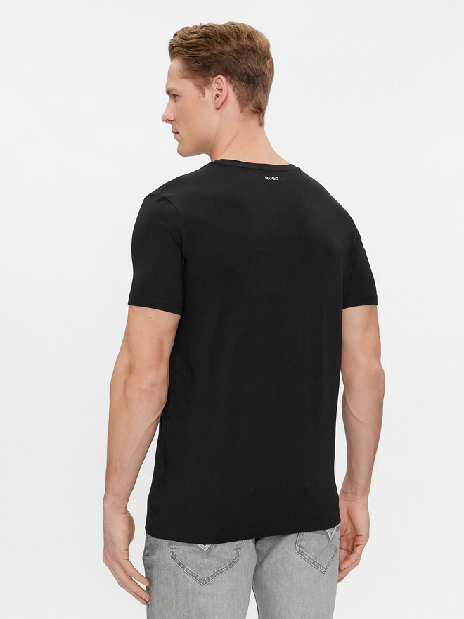 HUGO Hugo 2er-Set T-Shirts Round 50325440 Schwarz Regular Fit