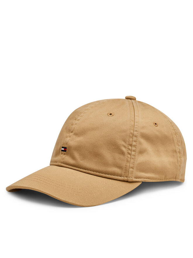 Tommy Hilfiger Шапка с козирка Tommy Hilfiger AM0AM12303 Бежов