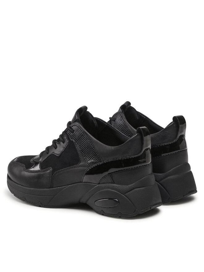yooo　ガール Sneakersy Geox D Alhour A D16FGA 08522 C9999 Czarny