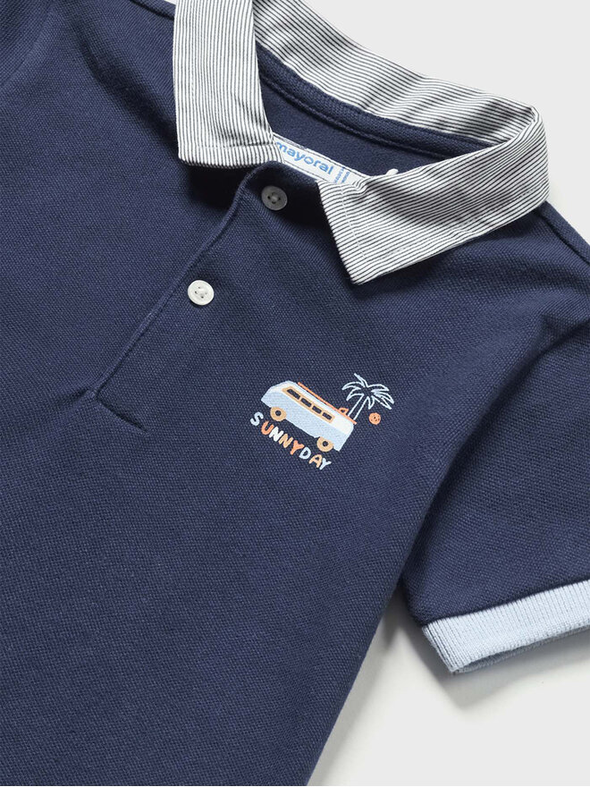Mayoral Mayoral Polo 1104 Tamnoplava Regular Fit