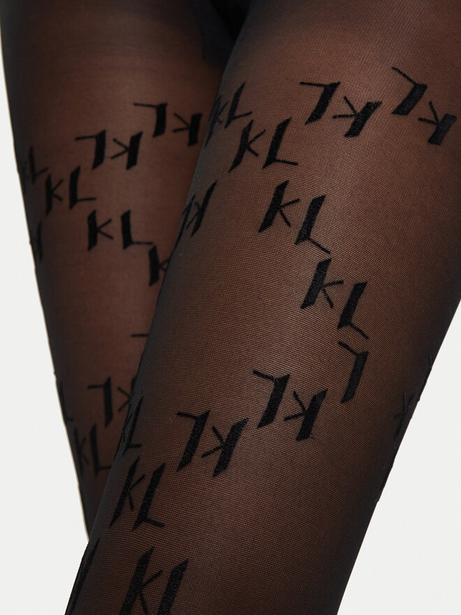 KARL LAGERFELD Collant da donna KARL LAGERFELD 246W3903 Nero