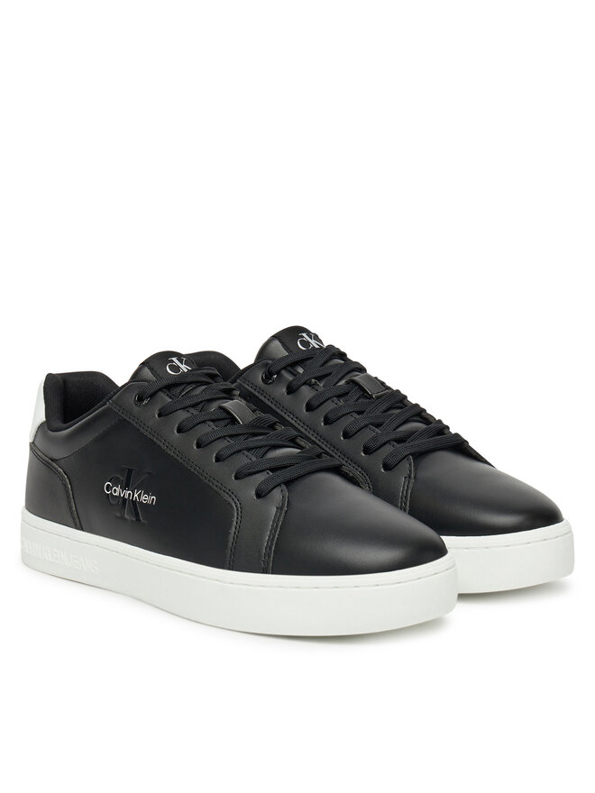 Calvin Klein Jeans Sneakers Calvin Klein Jeans Classic Cupsole Mono Lth YM0YM01369 Schwarz