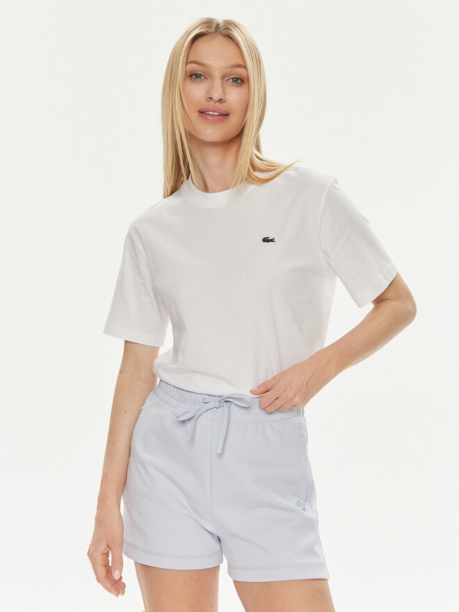 Lacoste Lacoste Camiseta TF7215 Blanco Loose Fit