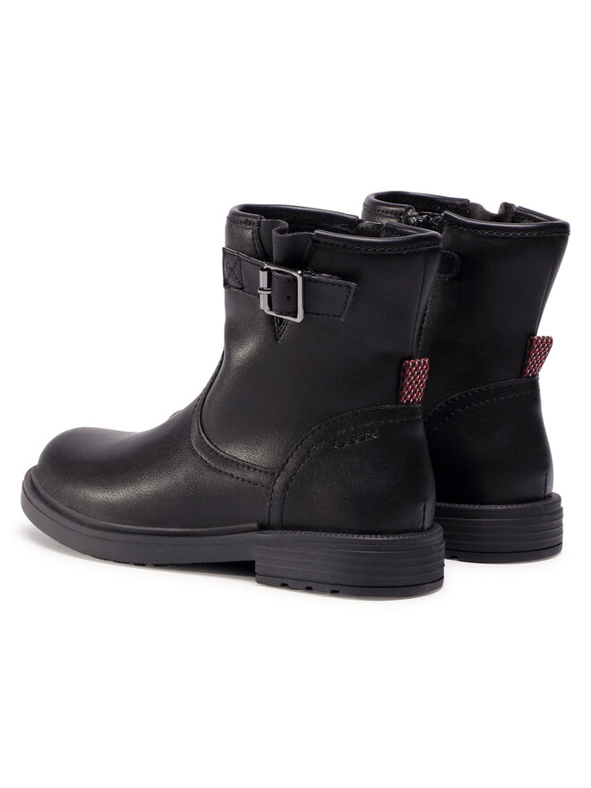 Geox Ботуши Geox J Eclair G.B J049QB 000BC C9999 S Черен