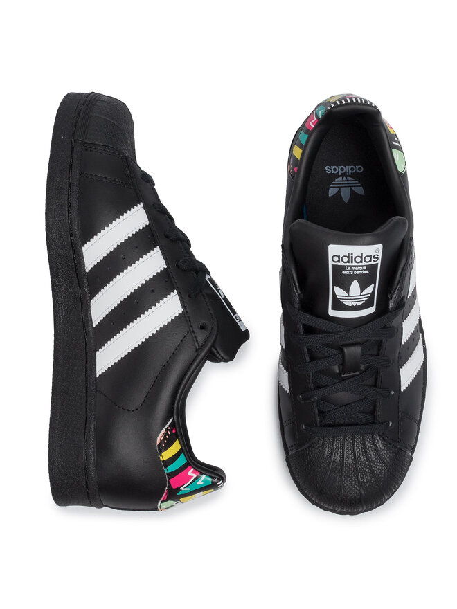 adidas Снікерcи adidas Superstar J EE7500 Чорний