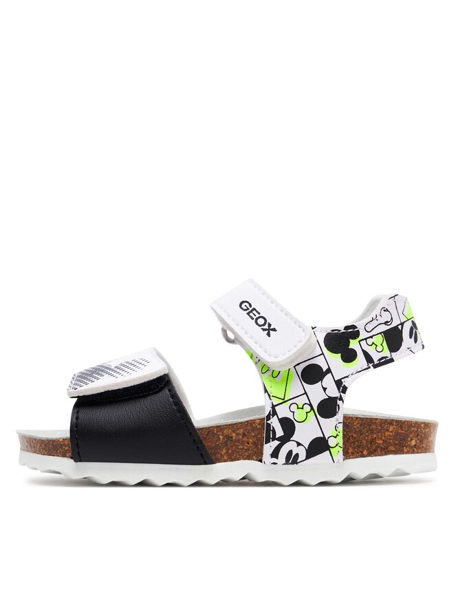 Geox Sandály Geox B Sandal Chalki Boy B152QC 000BC C0552 M Bílá