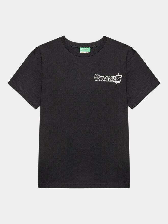 United Colors Of Benetton United Colors Of Benetton Camiseta 3096C10ED Negro Regular Fit