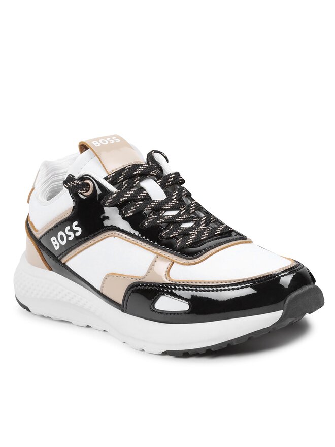 BOSS Sportcipők Boss J19089 M Fehér