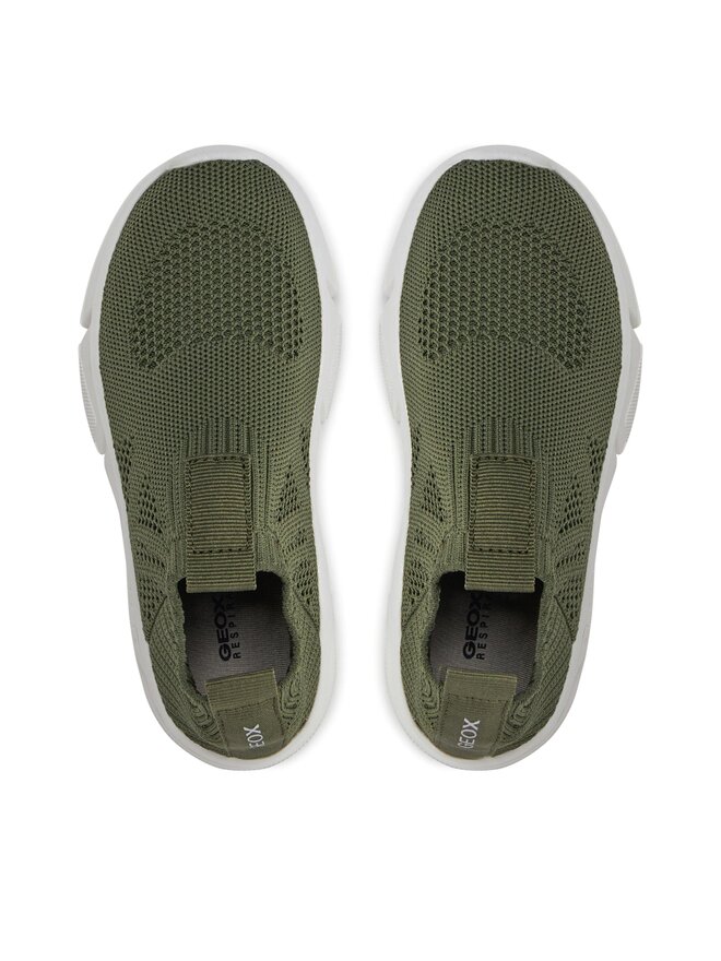 Geox Sneakersy Geox J Aril Boy J02DMA 0006K C3009 Zelená