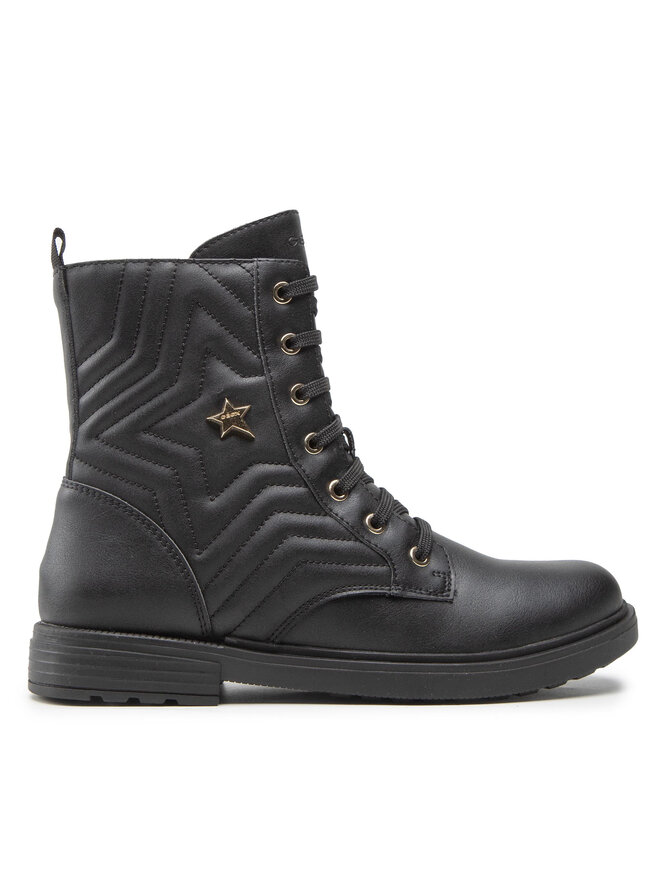 Geox Stiefeletten Geox J Eclair G. N J269QN 000BC C9999 D Schwarz