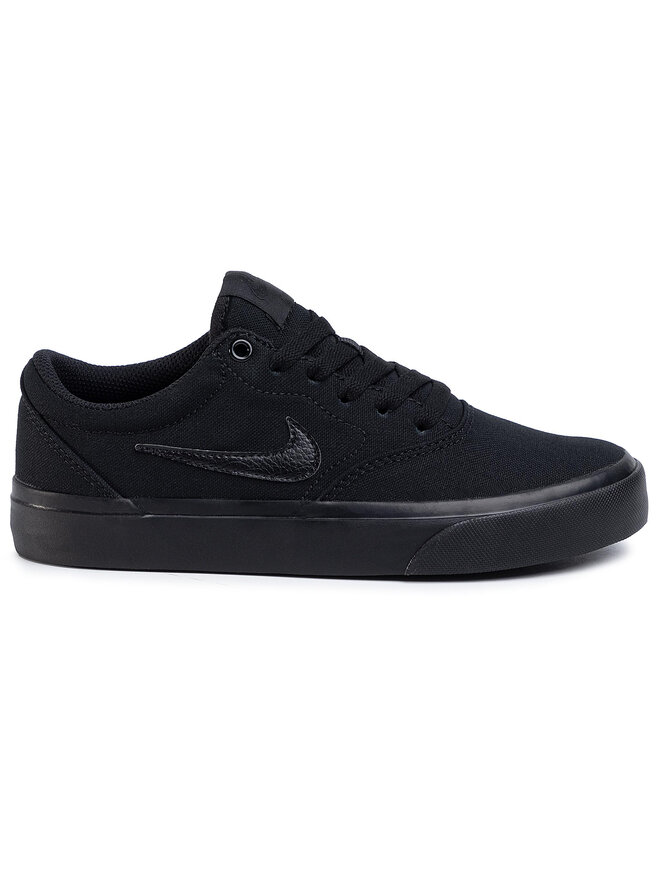Sneakersy Nike Sb Charge Cnvs (GS) CQ0260 005 Czarny | eobuwie.com.pl
