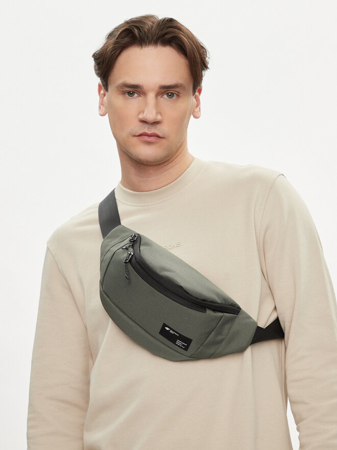 4F Saszetka nerka 4F 4FSS23AWAIM027 Khaki