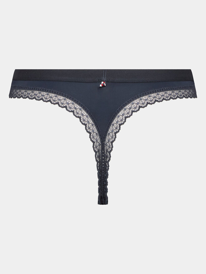 Tommy Hilfiger Tommy Hilfiger Stringtanga UW0UW04184 Dunkelblau