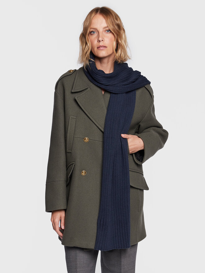 Tommy Jeans Šál Tommy Jeans AW0AW13667 Tmavomodrá