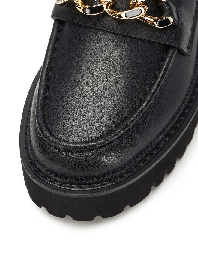 Eva Minge Loafersy Eva Minge ASA-915-933-2 Czarny