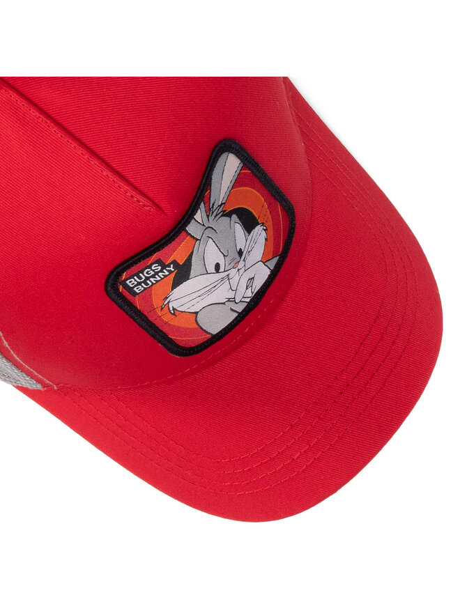 Capslab Czapka z daszkiem Capslab Looney Tunes Bugs Bunny CL/LOO/1/BUG1 Czerwony
