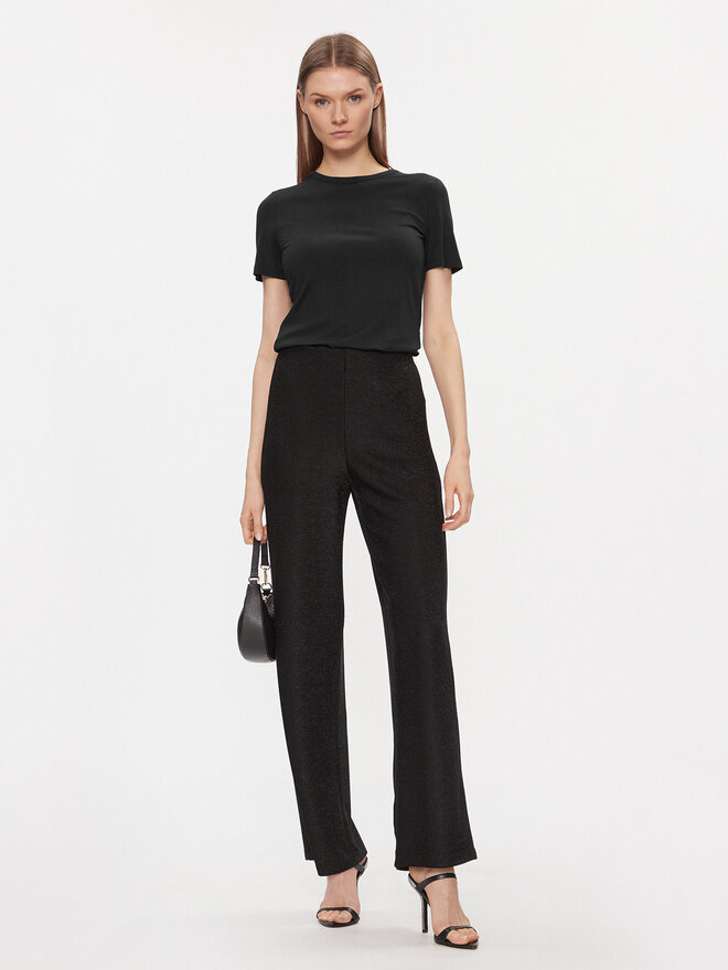 Vero Moda Vero Moda Marškinėliai AWARE Heaven 10299736 Juoda Tight Fit