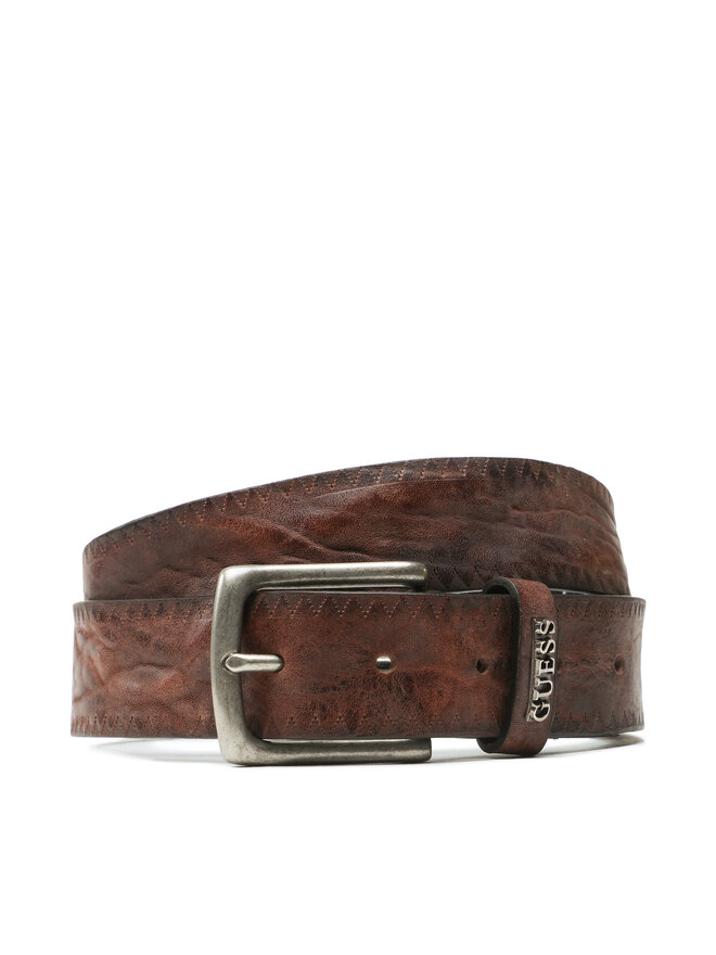 Guess Чоловічий ремінь Guess M3BZ27 L0TP0 Коричневий