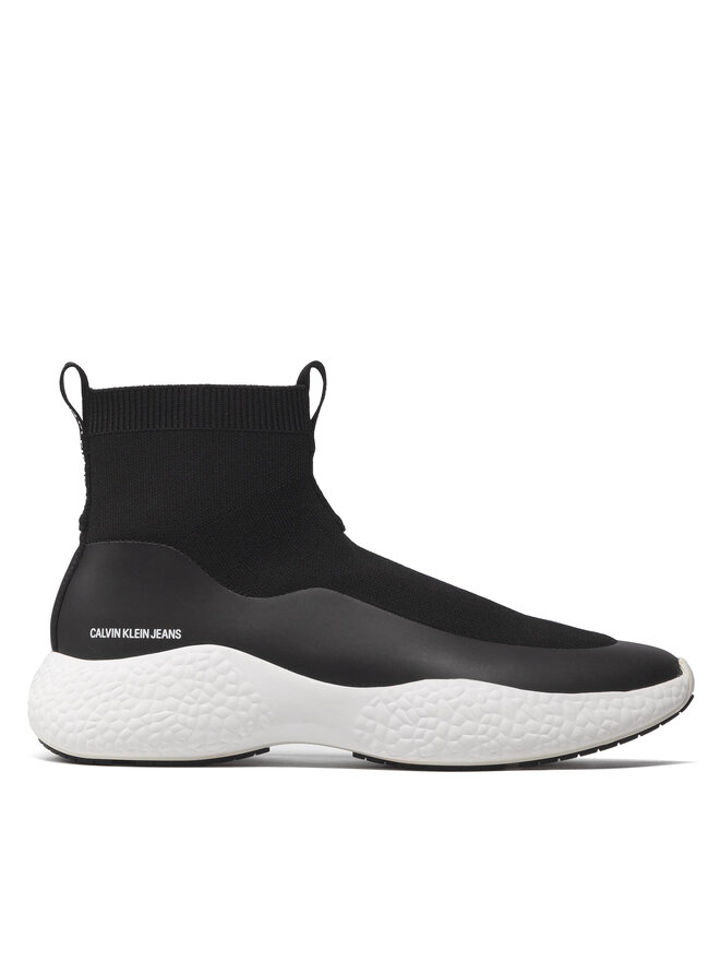 Calvin Klein Jeans Sneakers Calvin Klein Jeans Runner Sneaker Sock Knit YM0YM00045 Schwarz